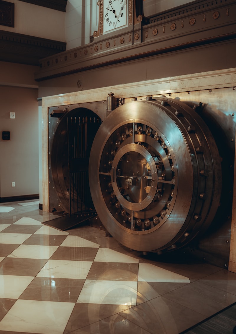 Secure vault door for asset protection